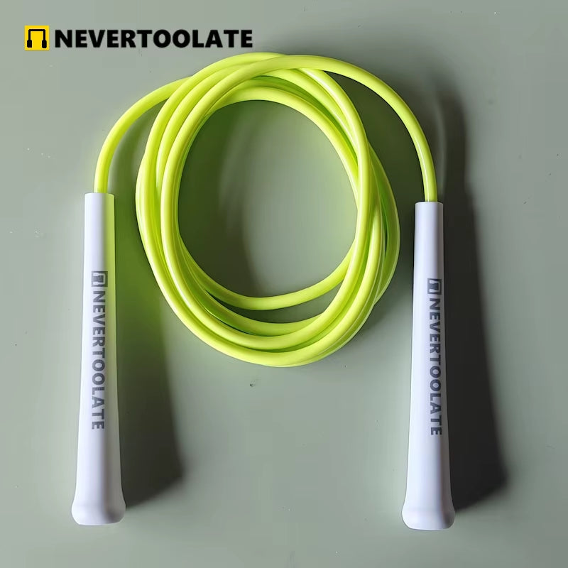 NeverTooLate™ ProSpeed Jump Rope – Lightweight, Durable &amp; Fast