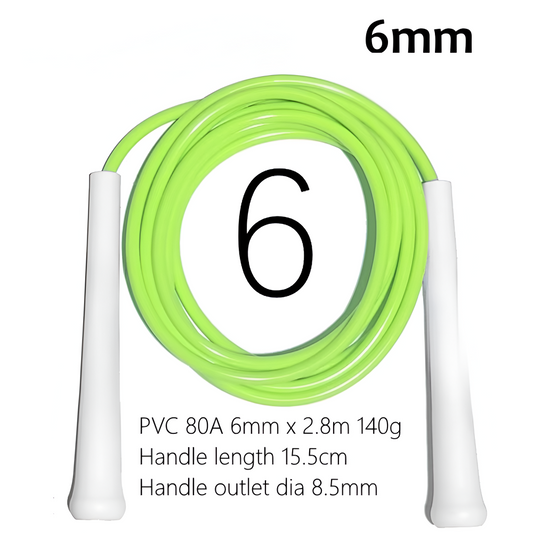 NeverTooLate™ ProSpeed Jump Rope – Lightweight, Durable, Flexible, and Fast